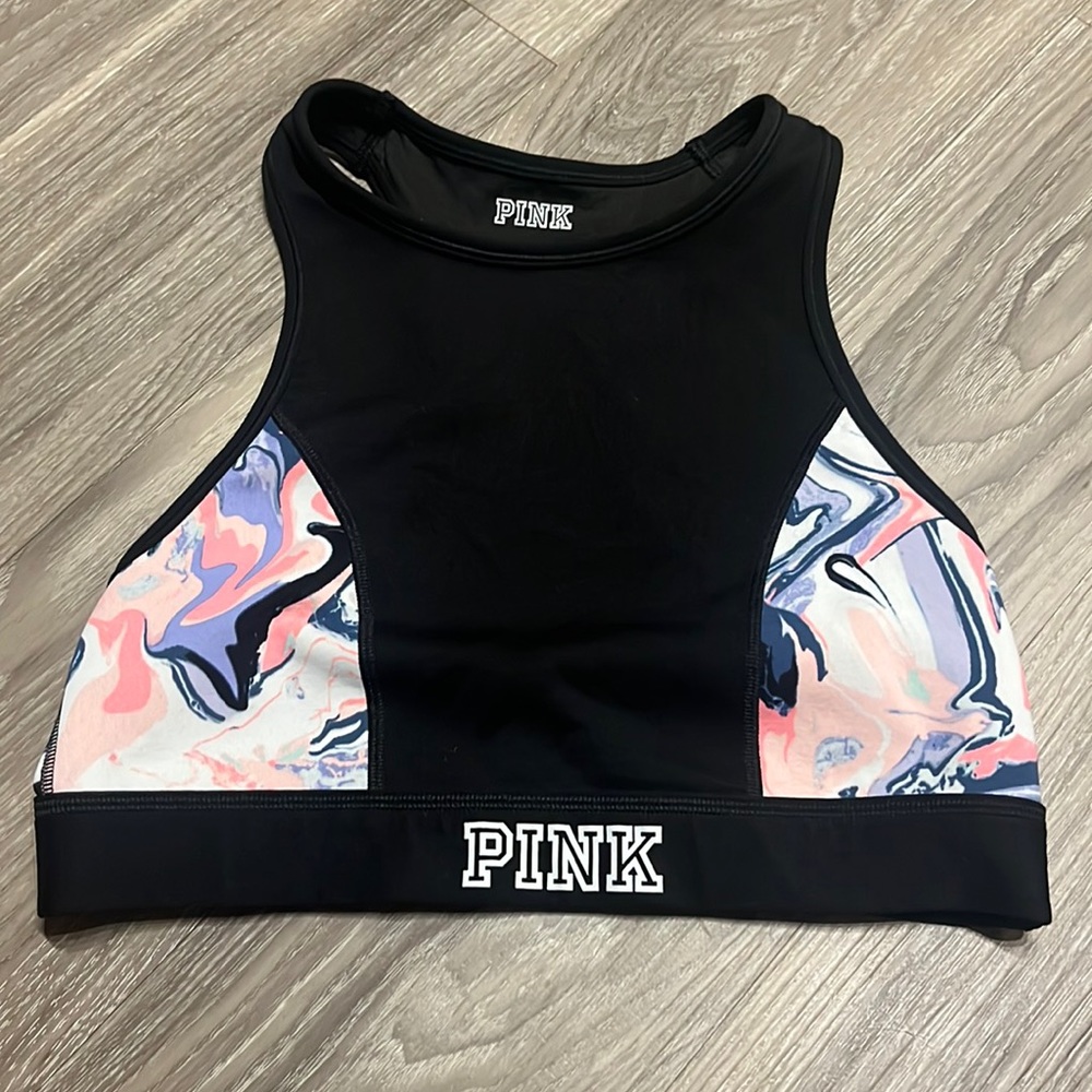 PINK sports bra size M
